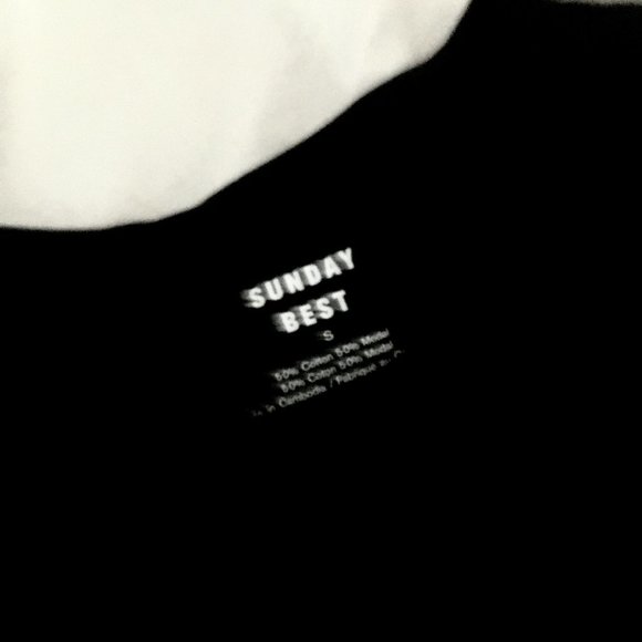Aritzia Sunday Best embroidery Tee - size small - Picture 2 of 3